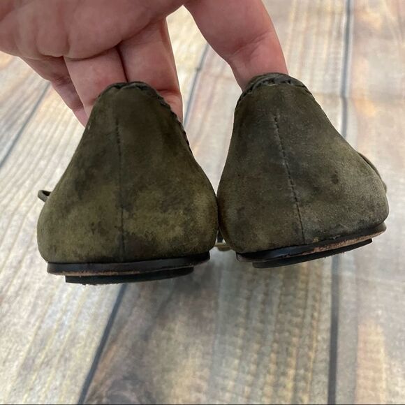 ELIZABETH AND JAMES E-Stint Gray Suede Gladiator Sandals - Picture 8 of 13